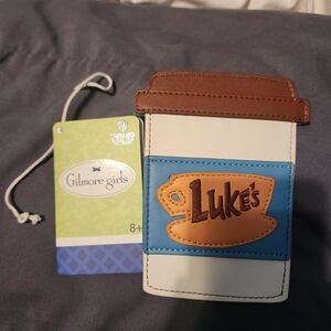 Loungefly Gilmore Girls Coffee Cup Wallet - Brown, Blue, White